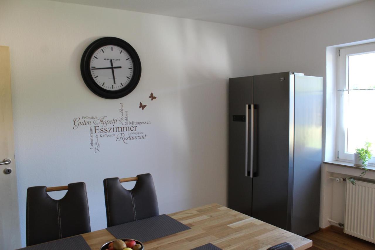 Ferienwohnung Forellenhof Oberschwarzach Buitenkant foto