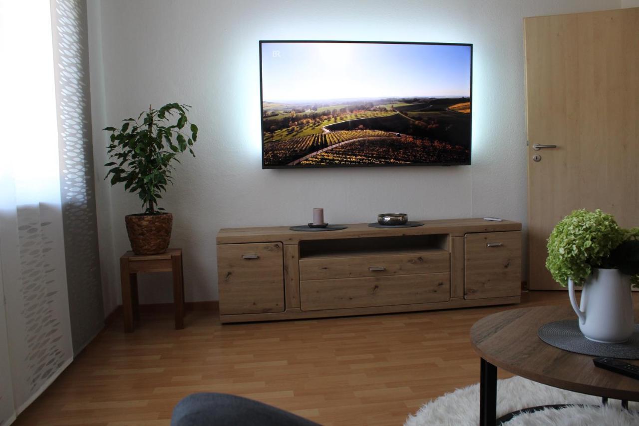 Ferienwohnung Forellenhof Oberschwarzach Buitenkant foto