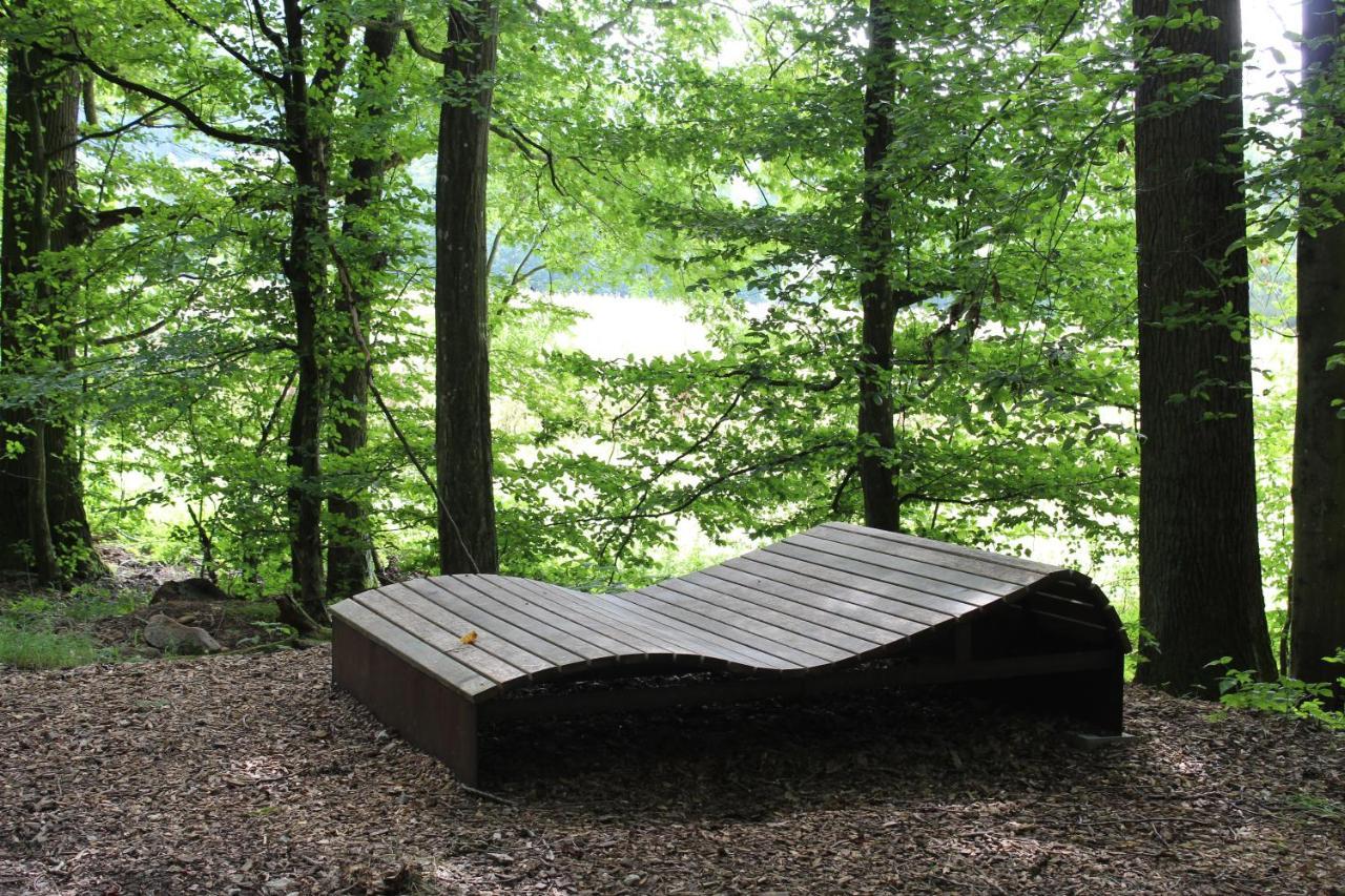 Ferienwohnung Forellenhof Oberschwarzach Buitenkant foto